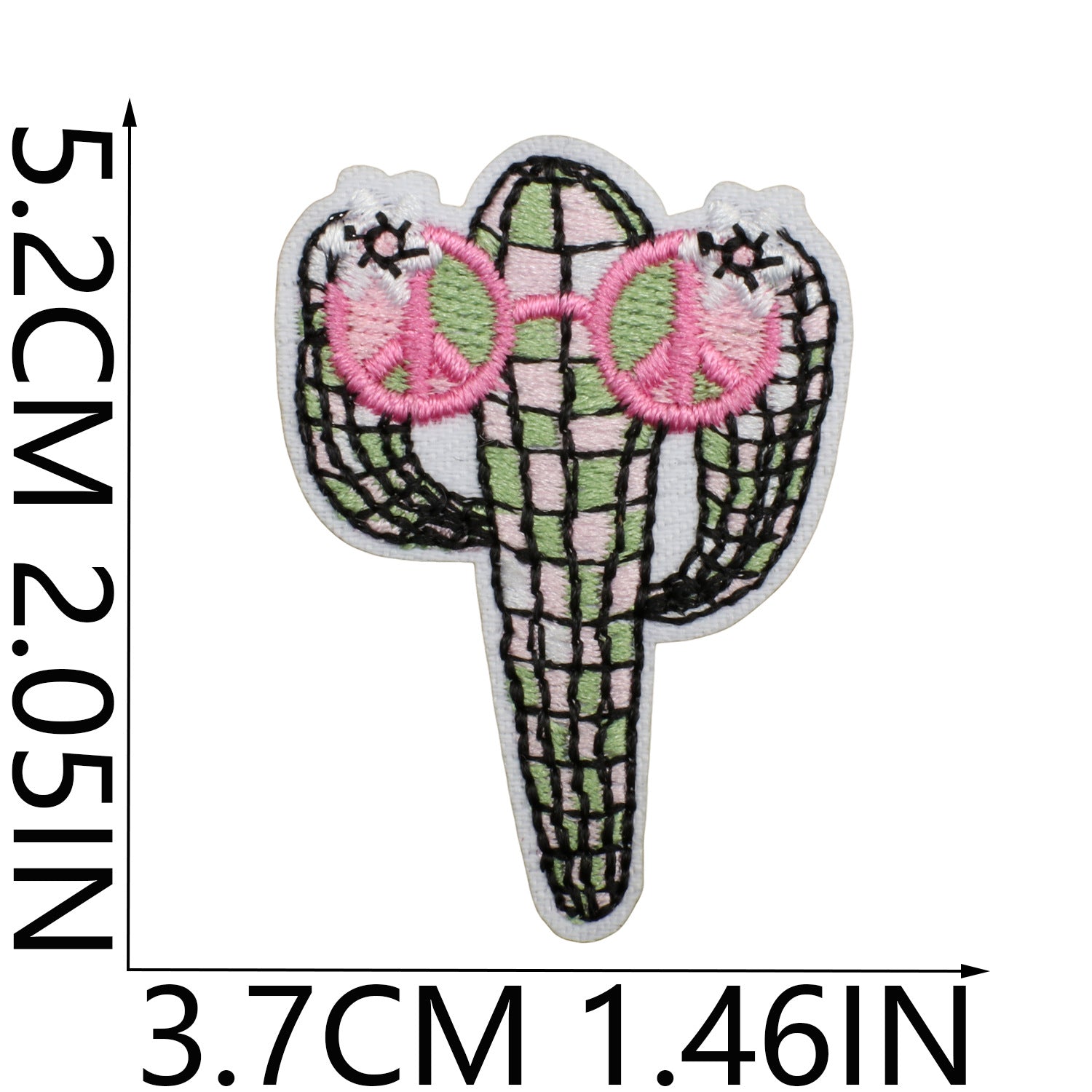 Wholesale Western Denim Embroidery Cloth Sticker FS